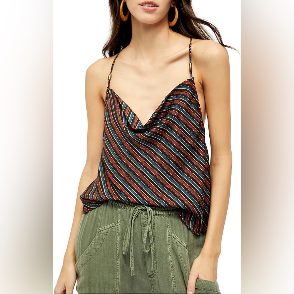 Free People Stevie Cowl Neck Tank